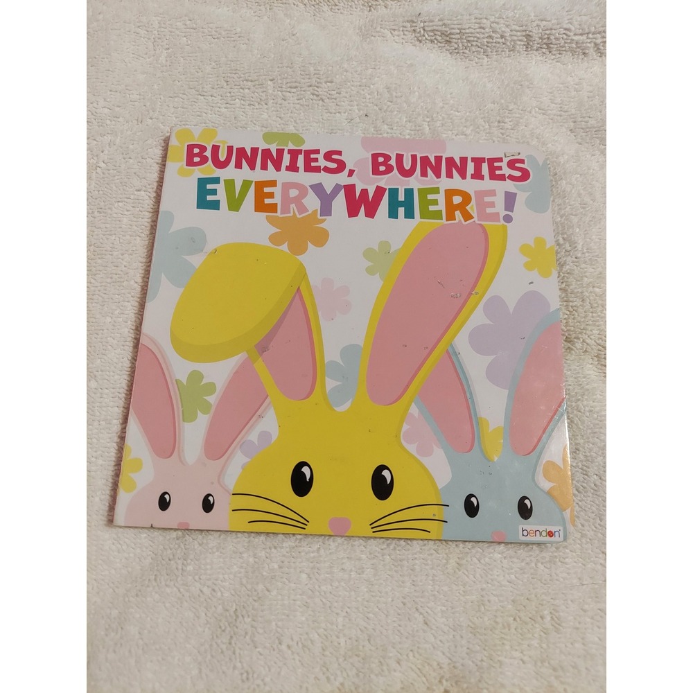 Bendon Bunnies Bunnies Everywhere Board Book Easter‎ Rabbit Childrens Story